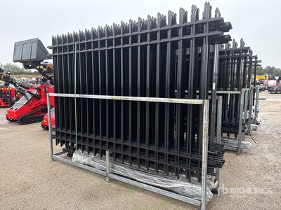 2026 SKLP SK-N20 10 ft x 7 ft Galvanized Fencing (Unused)