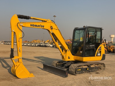 2019 Komatsu PC56 Mini Excavadora