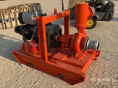 Dewatering Skid-Mounted Bomba de agua (Inoperable)