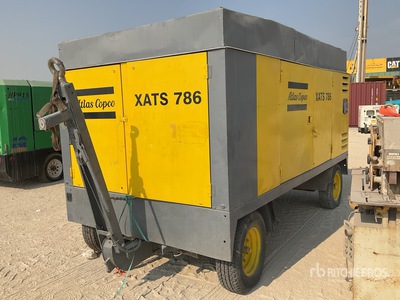 2007 Atlas Copco XATS786 Mobile Air Compressor
