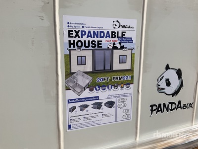2025 PANDABOX FRM221 Flat Roof Expandable Container Unit (Unused)