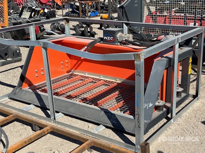 2025 Wig XNSFD0172 72 in Godet de Criblage pour Chargeuse à Direction à Glissement (Unused)