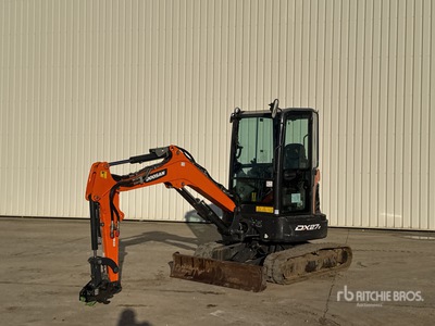 2020 Doosan DX27Z Mini-Pelle Mini Excavator