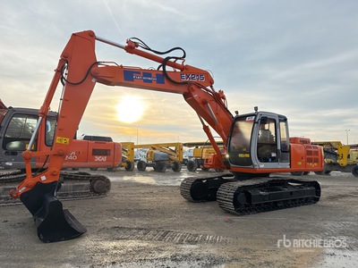 2002 Fiat-Hitachi EX215 Excavatrice sur chenilles