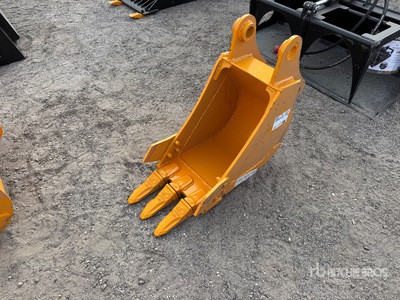 2026 GIYI GY-BK 12 in Digging エクスカベーター用バケット - Fits Cat 305 (Unused)