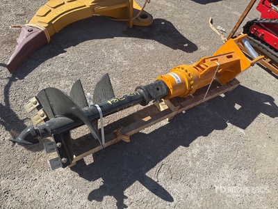 2026 GIYI GY-BK 16 in Excavator Auger - Fits Cat 305 (Unused)