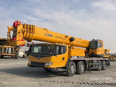 2020 XCMG QY50KA 50 ton 8x4x4 Hydraulic Truck Crane