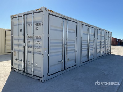 2025 40 ft High Cube حاويات تخزين