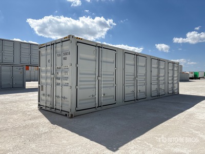 2025 40 ft High Cube Multi-Door Opslag container