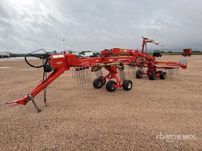 2007 Kuhn GA6522 6 m 2 Rotor Andaineur Hay Rake