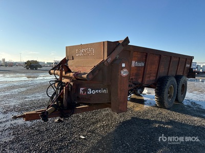 Bossini Manure Spreader Trailer Rimorchio agricolo vario