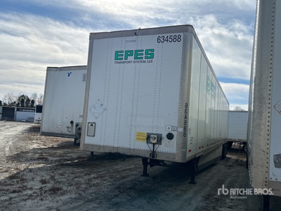 2014 Wabash DVCVHPC 53 ft x 102 in T/A DVCVHPC Van Trailer