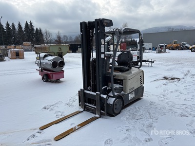 2018 Crown S200 3000 lb 電動フォークリフト