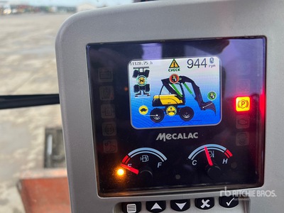 2014 Mecalac 714MW Pelle Sur Pneus を見 Wheel Excavator