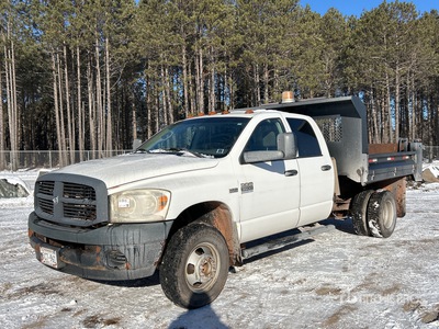 2008 Dodge Ram 3500 4x2 Extended Cab Tipper Truck