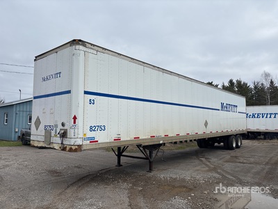 2011 Stoughton 53 ft x 102 in T/A Van Trailer