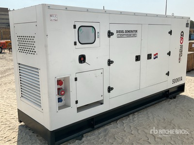 2025 Giga Power LT-W400GF 500 kVA Skid-Mounted Generator (Unused)
