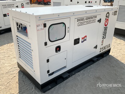 2025 Giga Power LT-W20GF 25 kVA Skid-Mounted Generator Set (Unused)