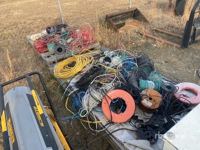 Quantity of (2) Pallets of Miscellaneous Cables