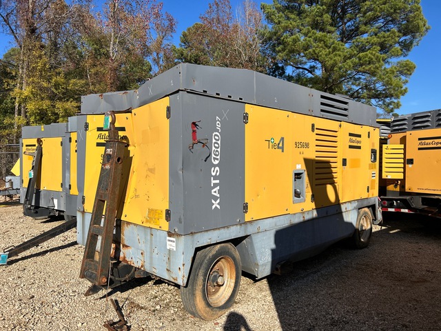 2012 Atlas Copco XATS 1600 JD7 1600 cfm Mobile Air Compressor