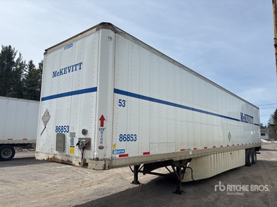 2011 Stoughton 53 ft x 102 in T/A Van Trailer