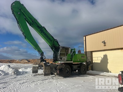 Sennebogen 830 Wiel materiaalverwerker