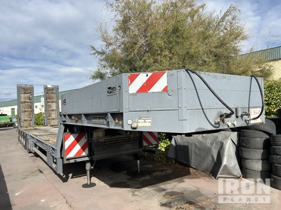 1992 Goldhofer STZ-L4-44 40 ton Quad/A - 15.8 m Extendable مقطورة لوبوي