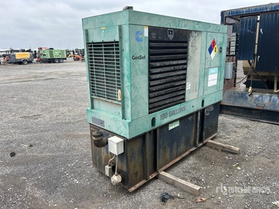 Onan 100DGDB 100 kW Skid-Mounted Stand-By Generator set (Inoperable)