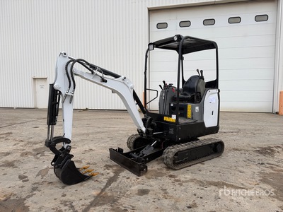 2015 Bobcat E17 Mini-Pelle を見 Mini Excavator