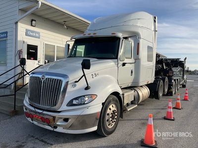 2013 International LF627 6x4 T/A Sleeper Truck Tractor