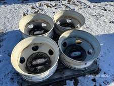 Quantity of (4) R24.5 Wheels