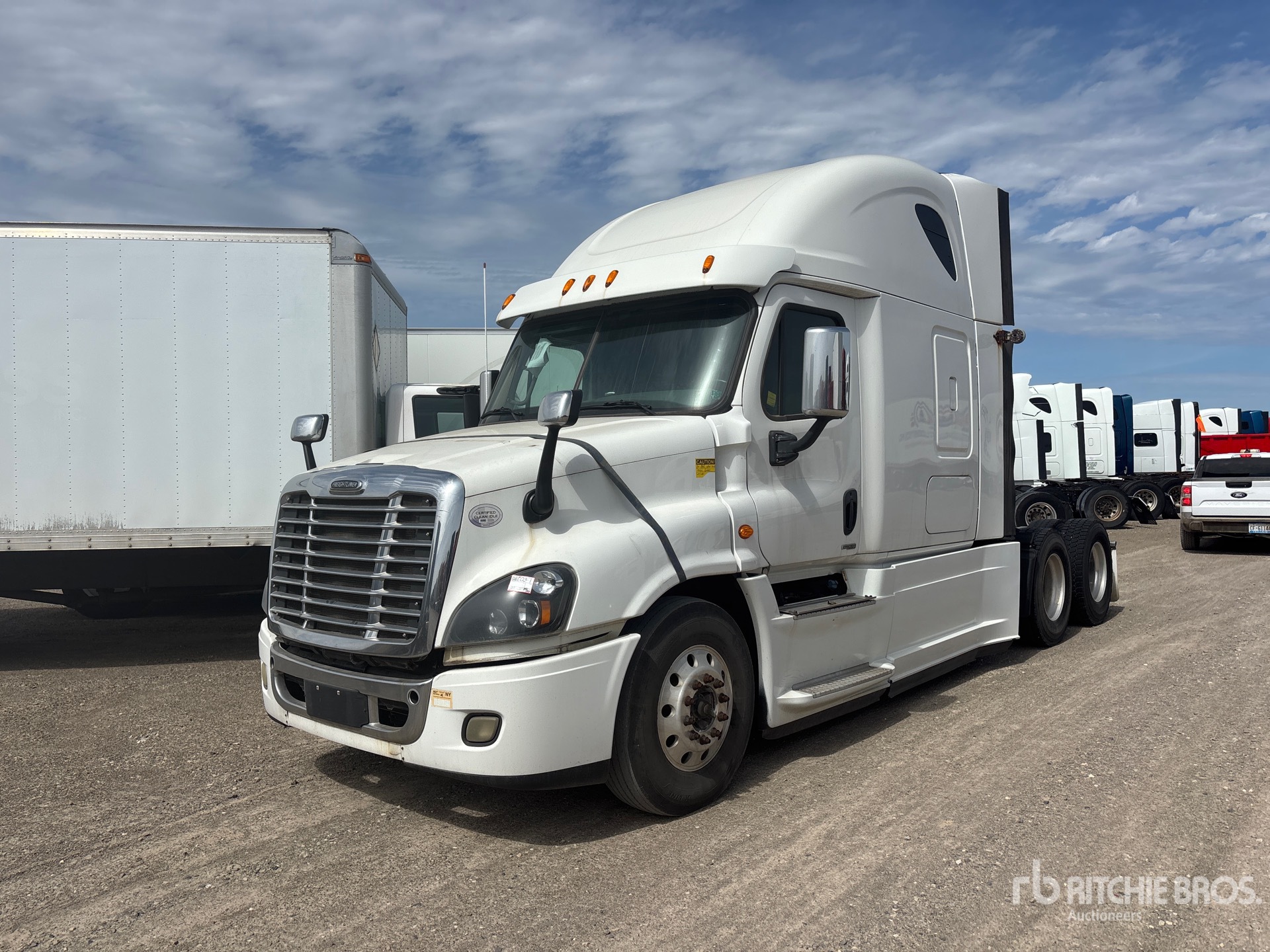 2015 Freightliner Cascadia 125 6x4 Evolution T/A Sleeper Truck Tractor (Inoperable)