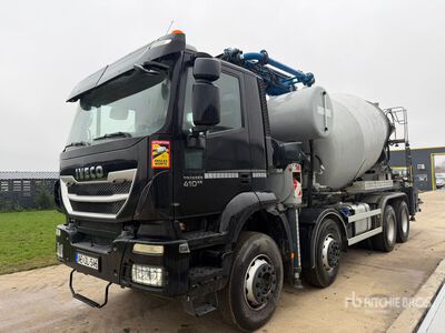 2016 Iveco Trakker 410 E6 8x4 28 m Cifa Magnum MK 28.4, 9 cum Cifa mixer Concrete Pump Truck