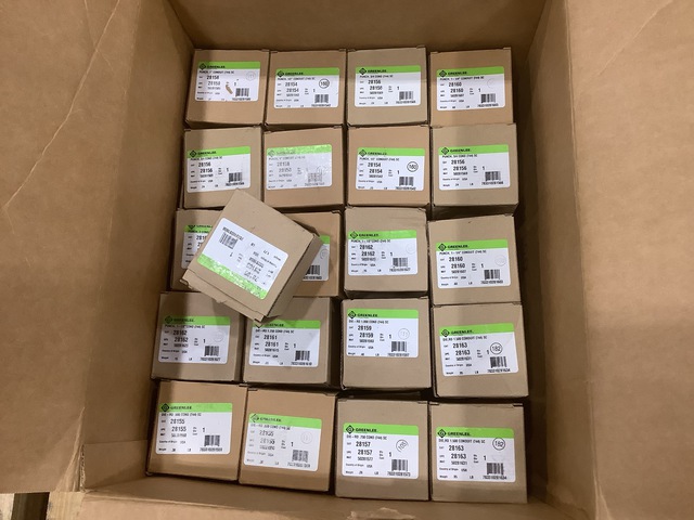 (61) Assorted Greenlee Components