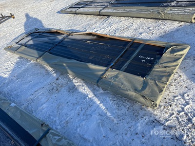 Quantity of (50) 2026 SKLP SKH50 12 ft x 3 ft Corrugated Tin Siding (Unused)
