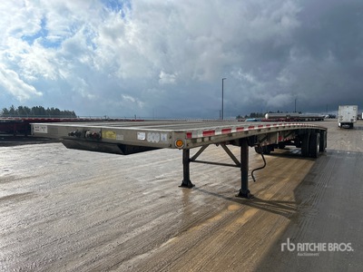 2013 Reitnouer 50 ft T/A Spread Axle Flatbed Trailer