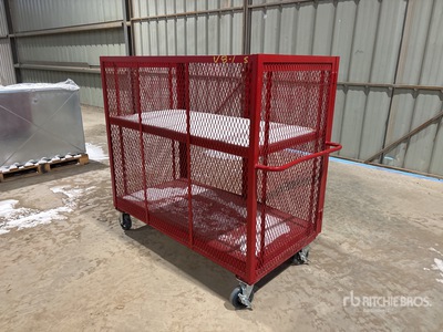 3 ft x 5 ft Rolling Cage Attrezzatura industriale