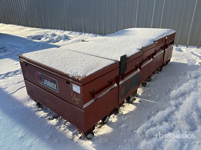 Quantity of (5) Crescent 4 ft x 2 ft Job Site Box