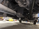 Underbody with Antriebswelle