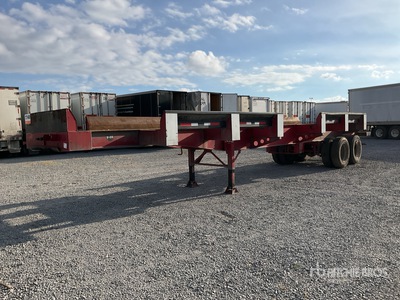 2014 Carmex 40 ft T/A Remolque Portacontenedor / Container Trailer