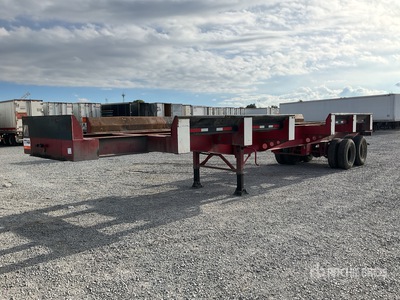 2014 Carmex 40 ft T/A Remolque Portacontenedor / Container Trailer