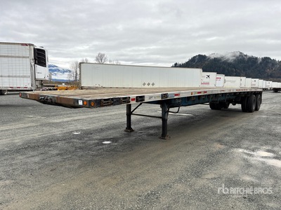 1990 Magnum 48 ft T/A Flatbed Trailer