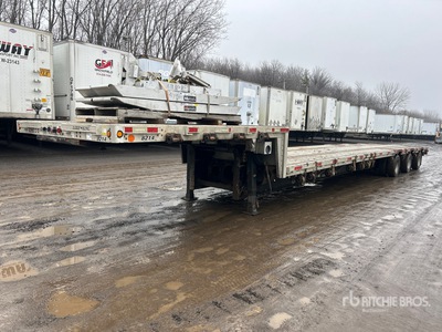 2015 Lode King 53 ft Tri/A Single Drop Step Deck Trailer