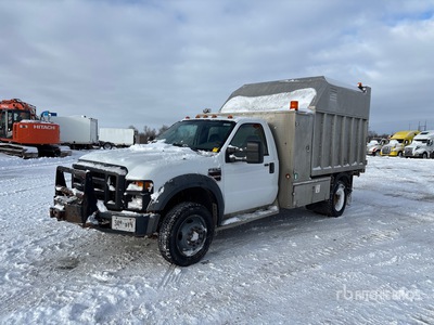 2008 Ford F-550 XL 4x4 Chipper Truck