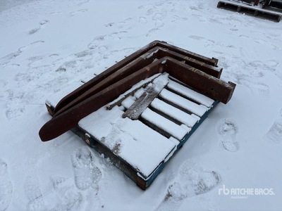 Quantity of (3) 48 in Fork Tines