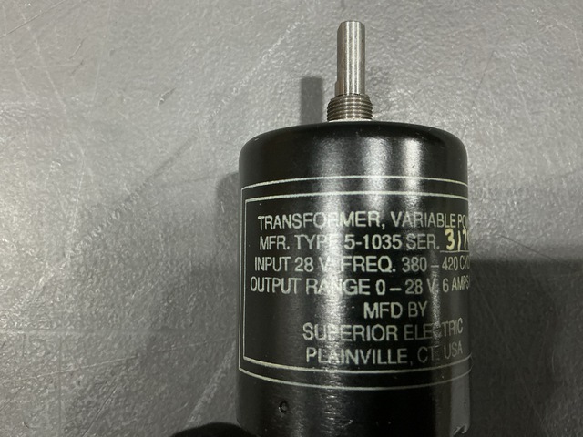 Superior Electric 5-1035 Variable Power Transformer