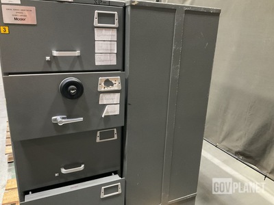(2) Mosler Filing Cabinet Safes