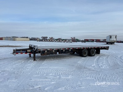 2013 Load Trail Load Max 26 ft T/A Flatbed Trailer