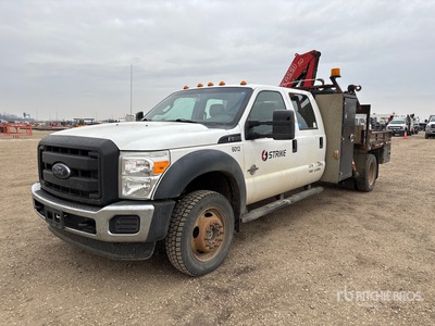 2015 Fassi F65A.0.24 Knuckle Boom on 2016 Ford F-550 XL 4x4 Crew Cab Camión Grúa