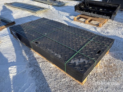 Quantity of (12) 2026 SKLP SK-LJB12 94 in x 47 in Polyethylene Traffic Plates (Unused)